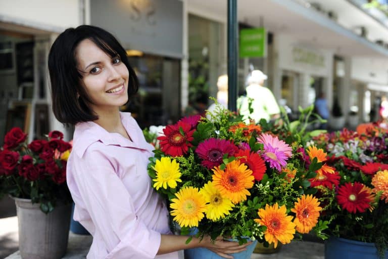 La vente de fleurs, une activité florissante