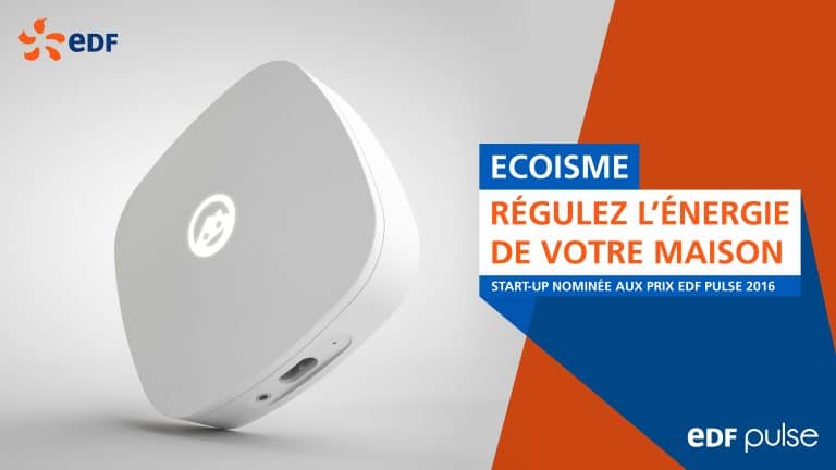 EcoIsMe, grand gagnant de l’EDF PULSE 2016 dans la catégorie Habitat connecté